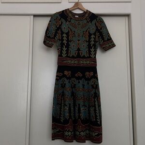 M by Missoni - Elegant Black and Teal Formal Dress